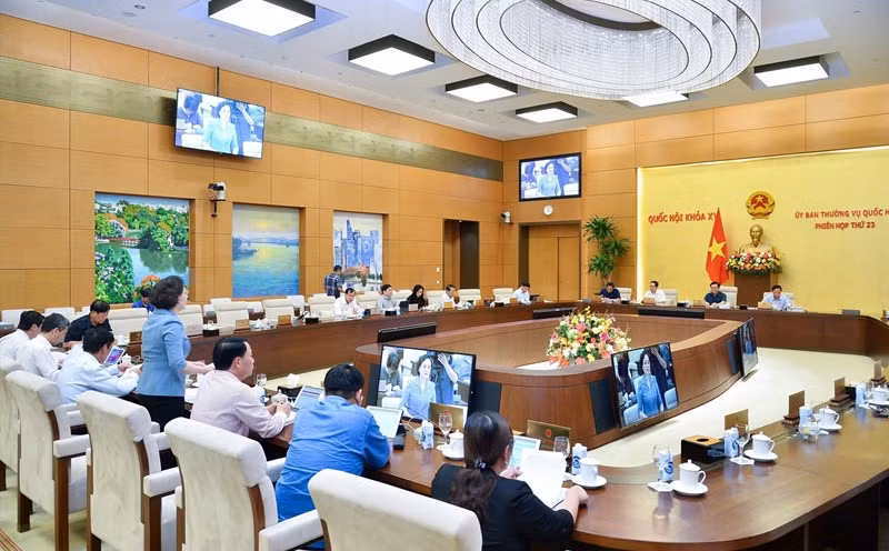 Thẩm tra dự thảo Nghị quyết về sắp xếp đơn vị hành chính cấp huyện, cấp xã
