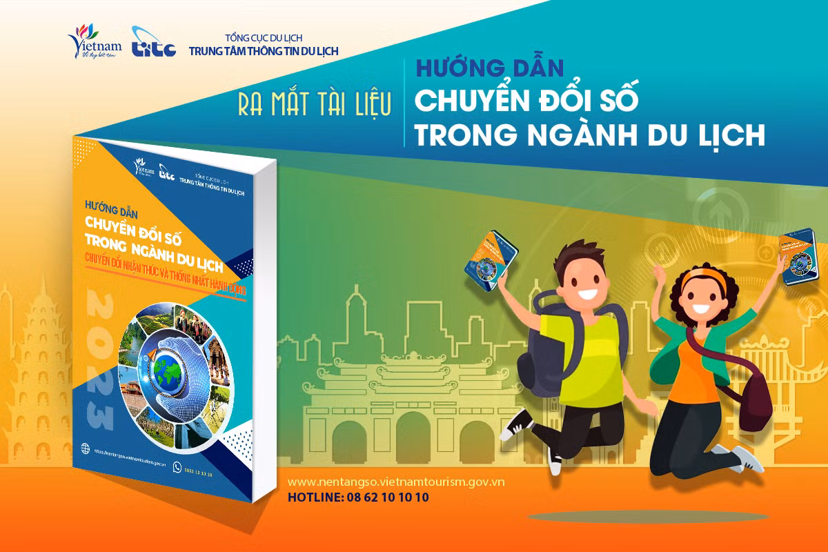 Ra mắt tài liệu hướng dẫn cụ thể chuyển đổi số đồng bộ trong ngành du lịch