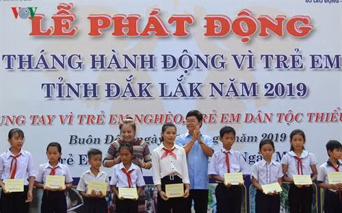 Đắk Lắk chung tay vì trẻ em nghèo, trẻ em dân tộc thiểu số