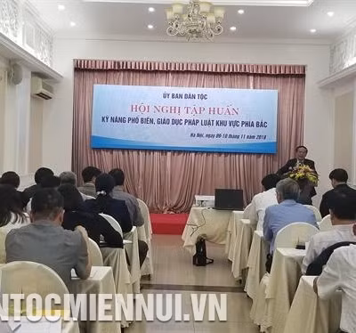 Ủy ban Dân tộc tập huấn kỹ năng phổ biến, giáo dục pháp luật khu vực phía Bắc