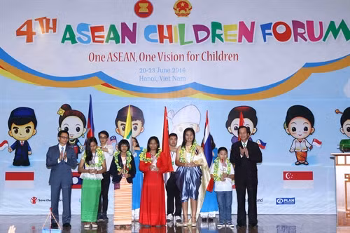 Khai mạc Diễn đàn trẻ em ASEAN lần thứ 4 “Một ASEAN Một tầm nhìn vì trẻ em”