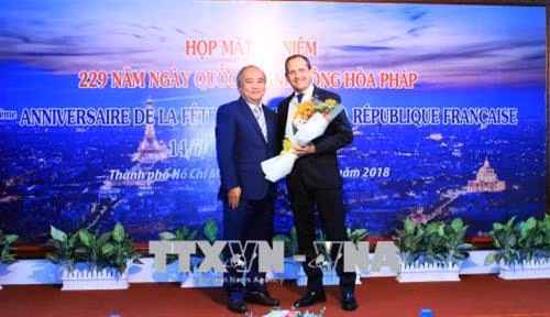Lễ kỷ niệm Quốc khánh Cộng hòa Pháp tại Thành phố Hồ Chí Minh
