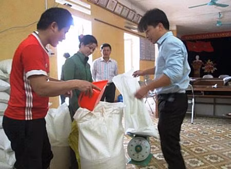 Hỗ trợ gạo cho tỉnh Yên Bái trong thời gian giáp hạt