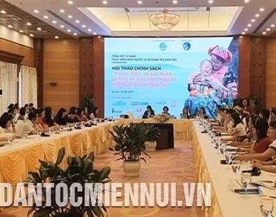 Hội thảo chính sách “Thách thức và giải pháp để phụ nữ dân tộc thiểu số không bị bỏ lại phía sau”