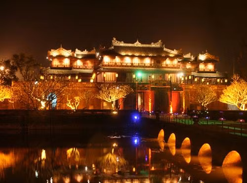 Chiếu sáng mỹ thuật Kỳ đài Huế 