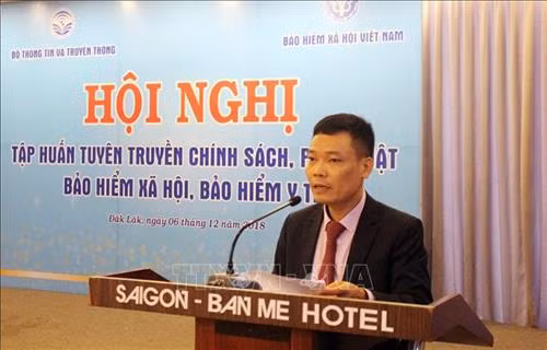 Tập huấn tuyên truyền về chính sách bảo hiểm xã hội, bảo hiểm y tế