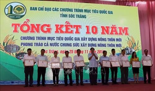 Sóc Trăng có trên 50% xã đạt chuẩn nông thôn mới