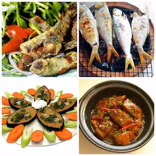 Cá Cháy món ngon ẩm thực Vĩnh Long