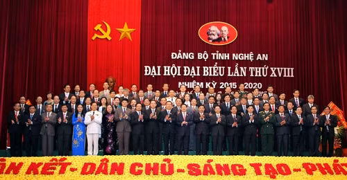 Bí thư Tỉnh ủy các tỉnh Nghệ An, Bến Tre, Đắk Lắk, Quang Ninh, Tây Ninh tái đắc cử nhiệm kỳ 2015 – 2020
