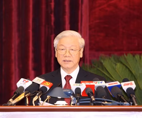 Toàn văn bài phát biểu của Tổng Bí thư Nguyễn Phú Trọng tại Lễ bế mạc Hội nghị 12
