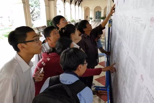 Điểm thi vào lớp 10 tại Thành phố Hồ Chí Minh cao hơn năm trước