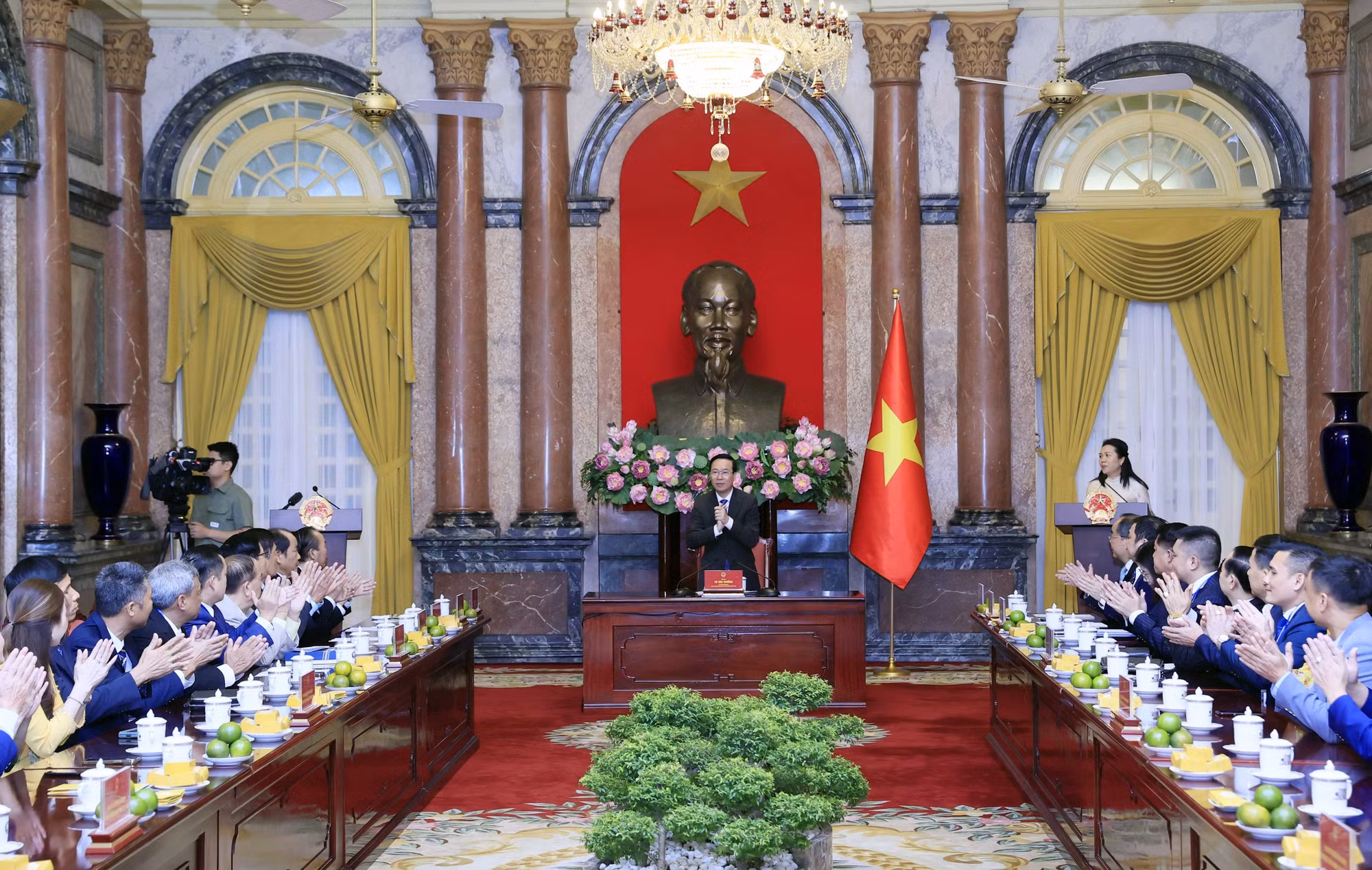 Chủ tịch nước gặp mặt đại biểu Tổng Hội Nông nghiệp và Phát triển nông thôn Việt Nam
