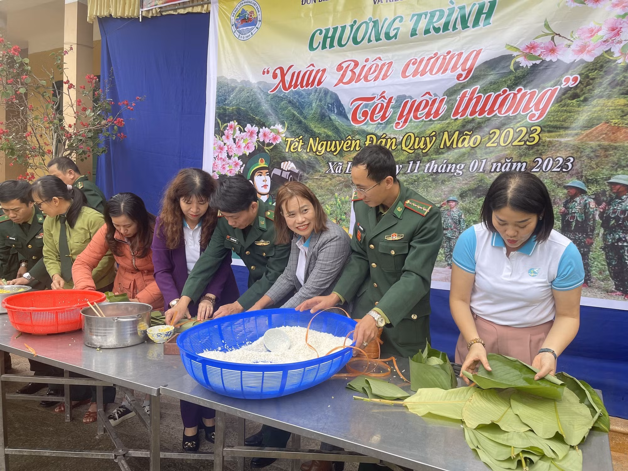 Xuân về trên những nẻo đường biên giới tỉnh Quảng Trị