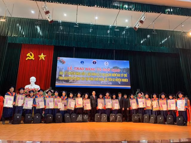 Thêm 60 bác sĩ chuyên khoa I về công tác tại vùng khó khăn