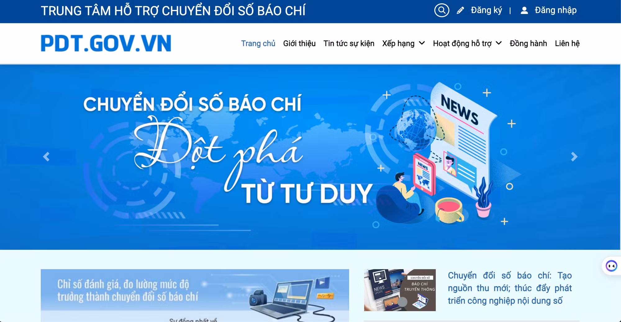 Thành lập Trung tâm hỗ trợ chuyển đổi số báo chí