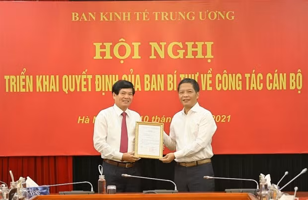 Ông Đỗ Ngọc An giữ chức Phó Trưởng ban Kinh tế Trung ương