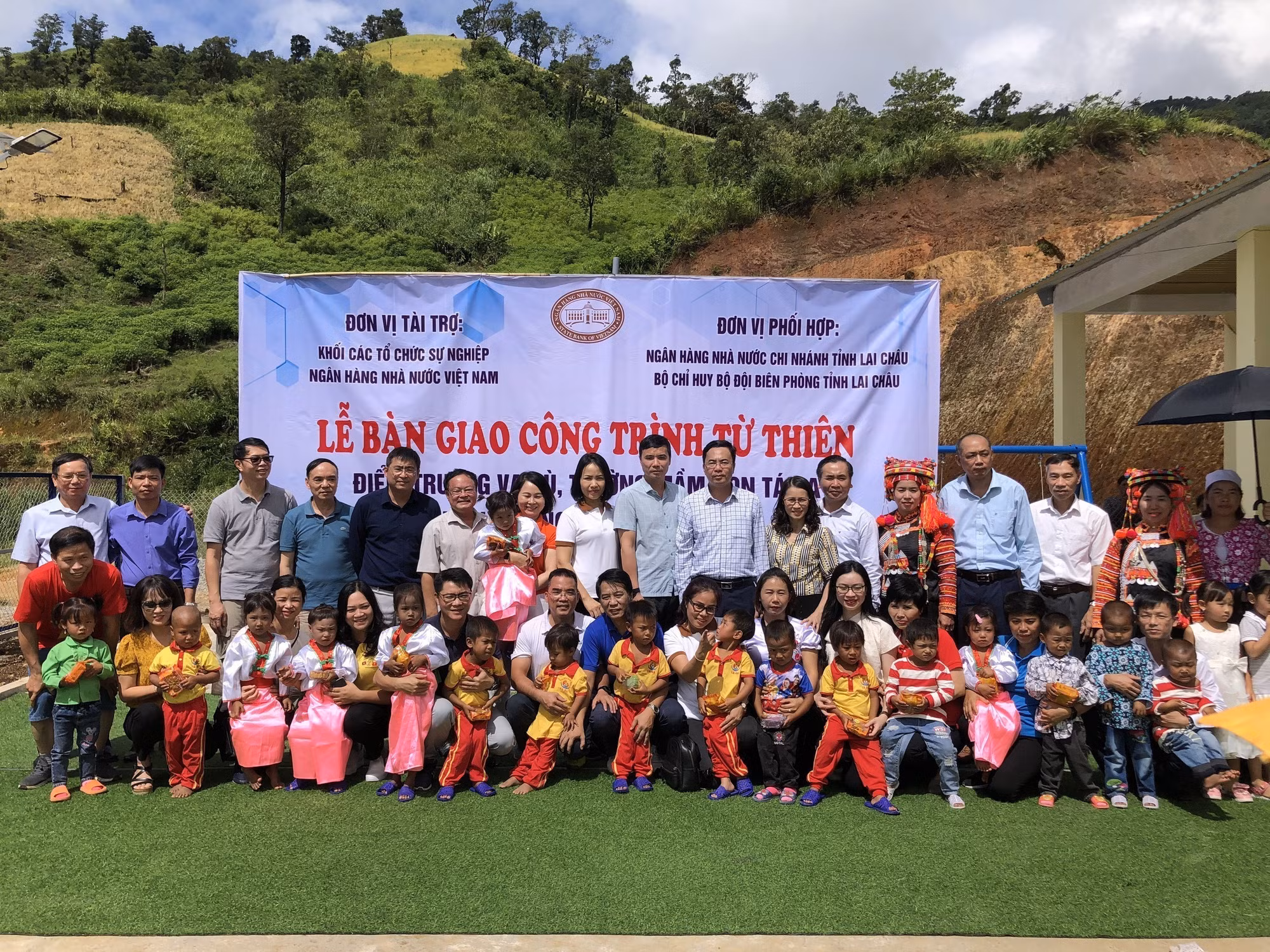 Khánh thành điểm trường mầm non tại xã biên giới đặc biệt khó khăn của tỉnh Lai Châu