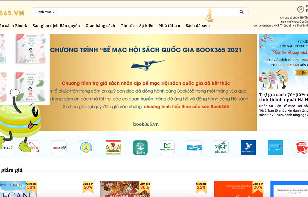 Hội sách trực tuyến quốc gia 2021: Đưa sách đi muôn nơi, tới mọi miền đất nước