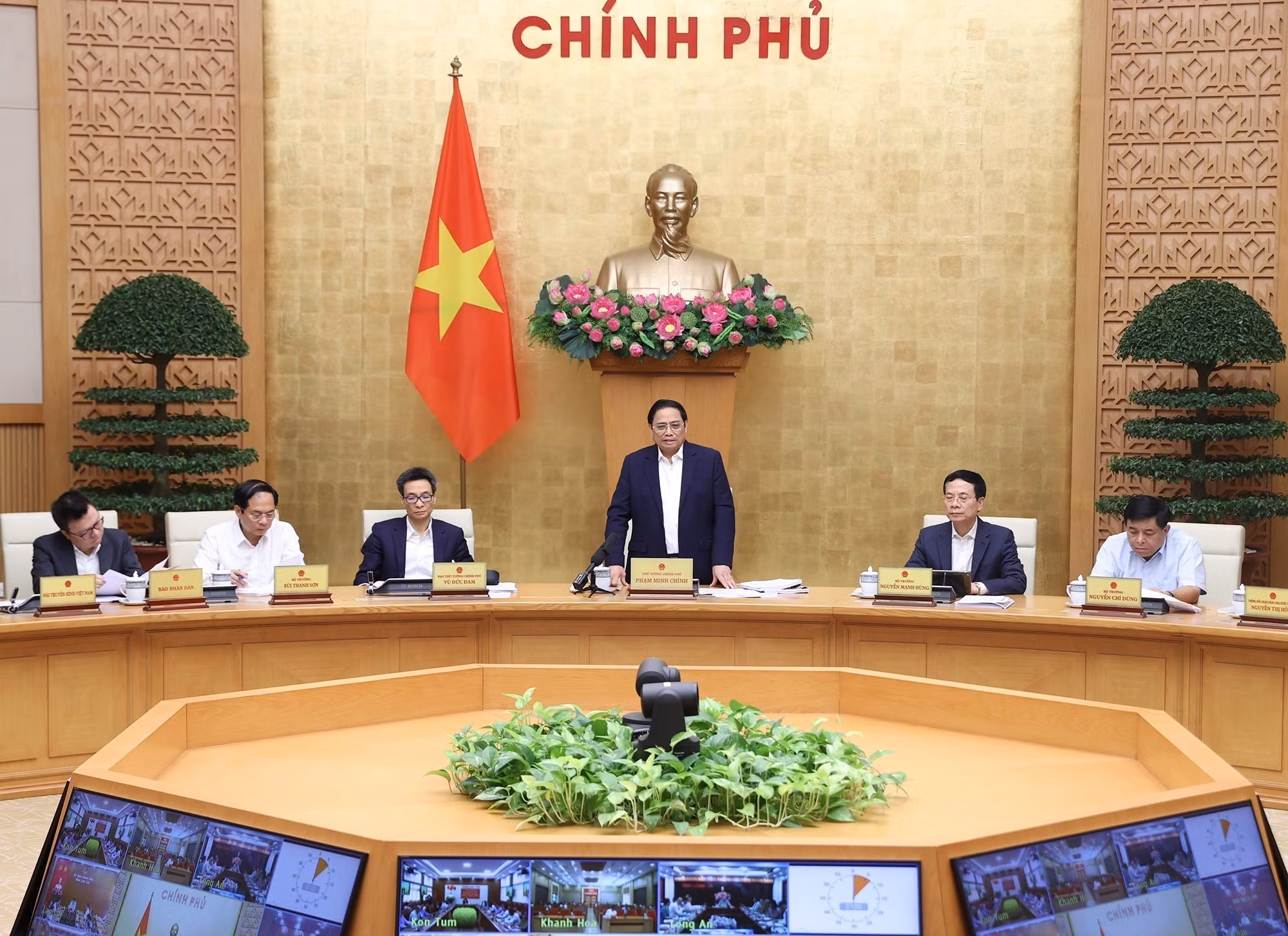Thủ tướng Phạm Minh Chính chủ trì Hội nghị trực tuyến toàn quốc về truyền thông chính sách