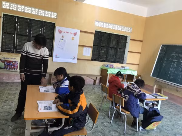 Mô hình lớp ghép giúp học sinh dân tộc thiểu số ở Cao Bằng tự tin tiếp cận tri thức