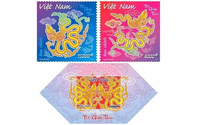 Tem Tết Giáp Thìn quảng bá Di sản thế giới của Việt Nam