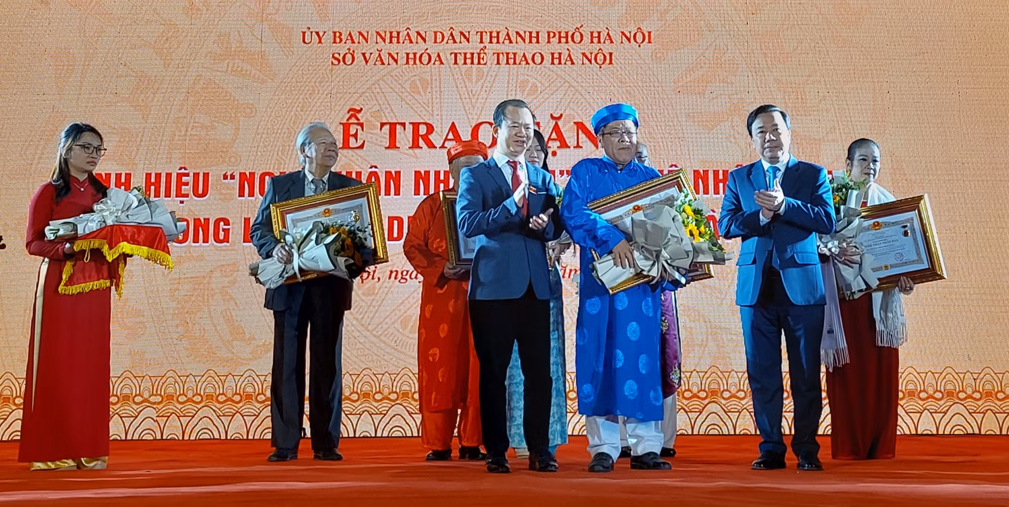 Hà Nội: Vinh danh 66 Nghệ nhân Nhân dân, Nghệ nhân Ưu tú lĩnh vực di sản văn hóa phi vật thể