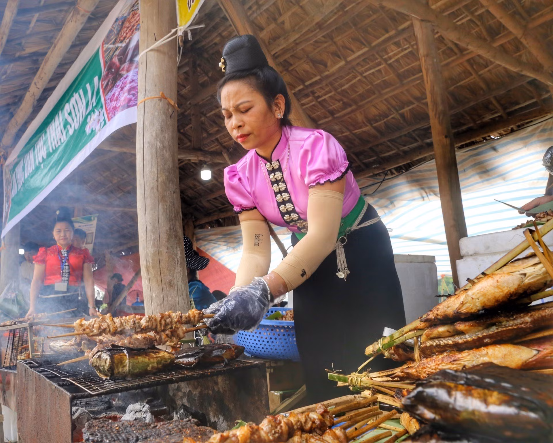 Tái hiện chợ phiên vùng cao Tuyên Quang tại Làng Văn hoá - Du lịch các dân tộc Việt Nam