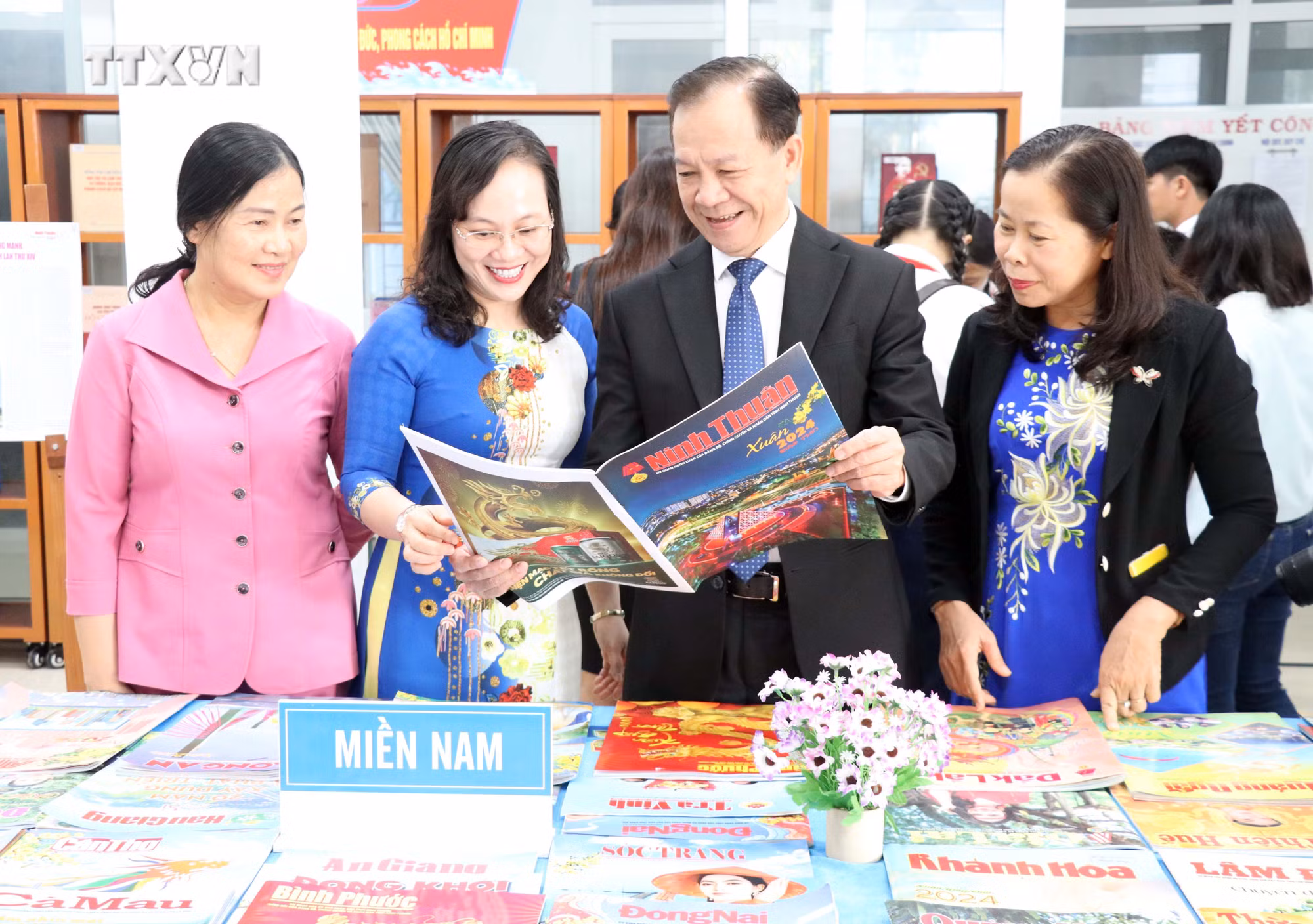 Mừng Đảng - Mừng Xuân: Tưng bừng khai mạc Hội báo Xuân Ninh Thuận năm 2024