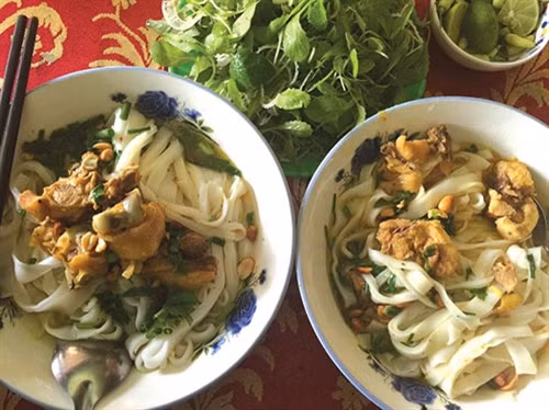 Mì quảng ở Mê Pu