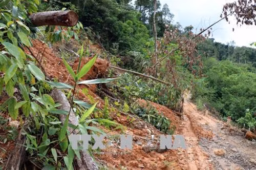 Mưa lớn tiếp tục gây ngập úng ở huyện biên giới Ia H’Drai