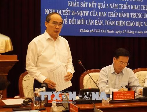 Thành phố Hồ Chí Minh phấn đấu trở thành trung tâm giáo dục - đào tạo chất lượng cao của khu vực