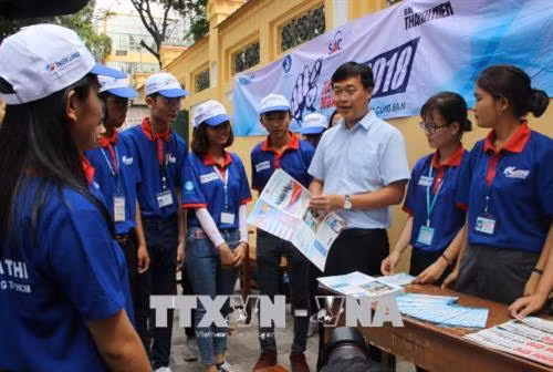 Trung ương Đoàn Thanh niên “tiếp sức” cho các chiến sĩ tình nguyện “Tiếp sức mùa thi năm 2018”