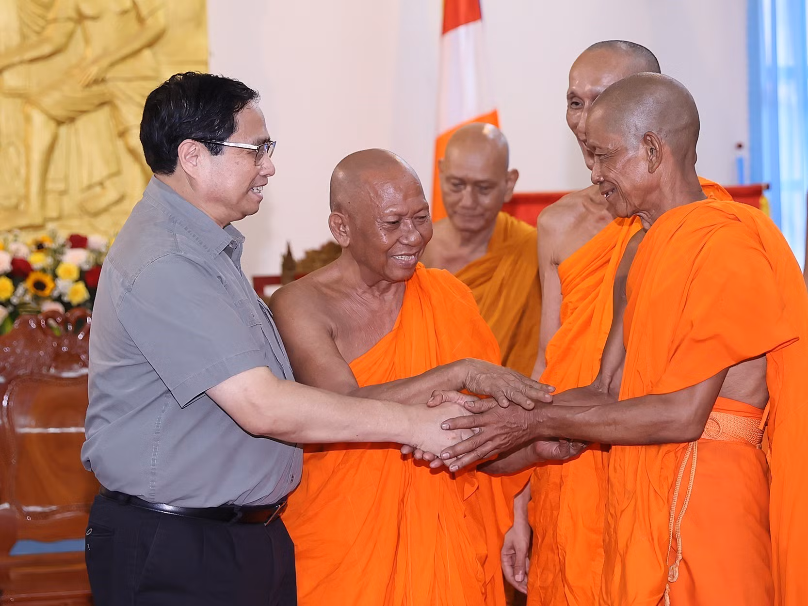 Thủ tướng Phạm Minh Chính chúc mừng đồng bào Khmer nhân Lễ Sene Dolta năm 2023