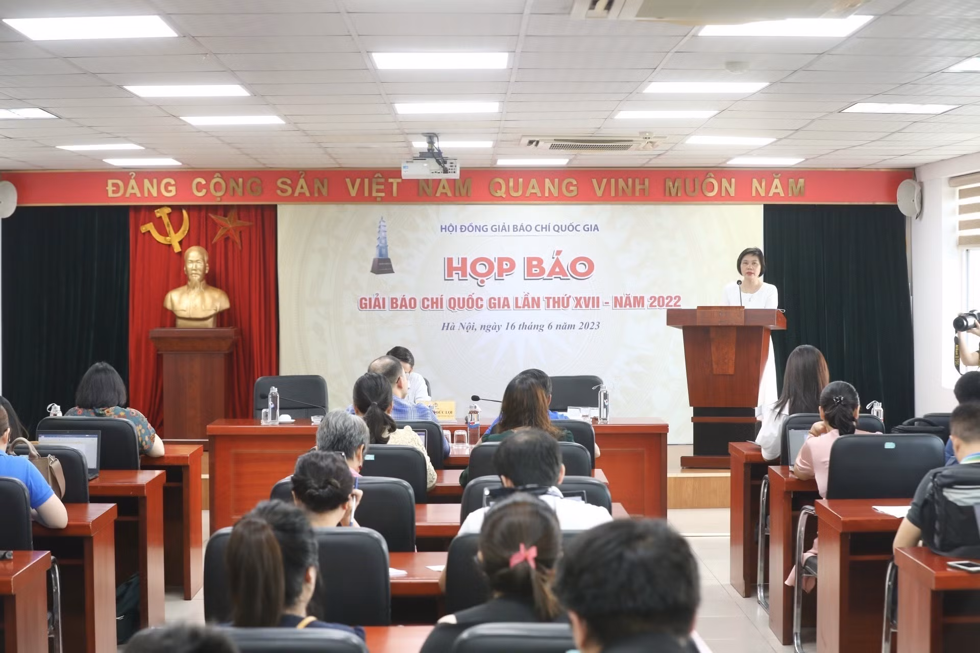 Quang cảnh Họp báo. Ảnh: Minh Quyết – TTXVN