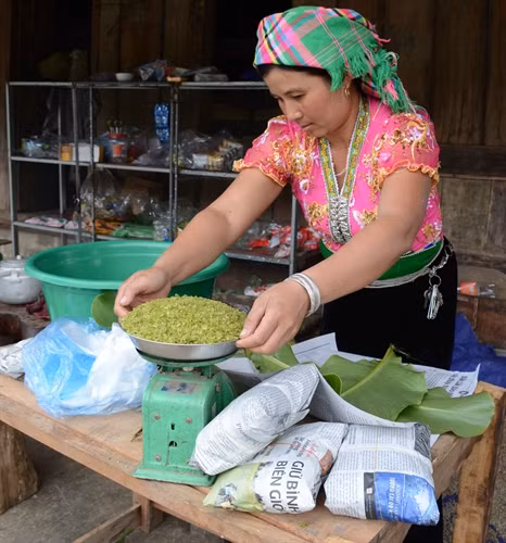Ngọt ngào hương cốm nơi rẻo cao