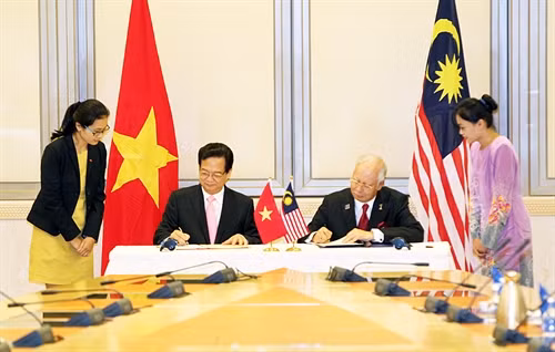 Nâng cấp quan hệ Việt Nam-Malaysia thành Đối tác Chiến lược