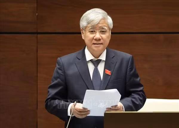 Bí thư Trung ương Đảng, Bộ trưởng, Chủ nhiệm Ủy ban Dân tộc Đỗ Văn Chiến. Ảnh: TTXVN