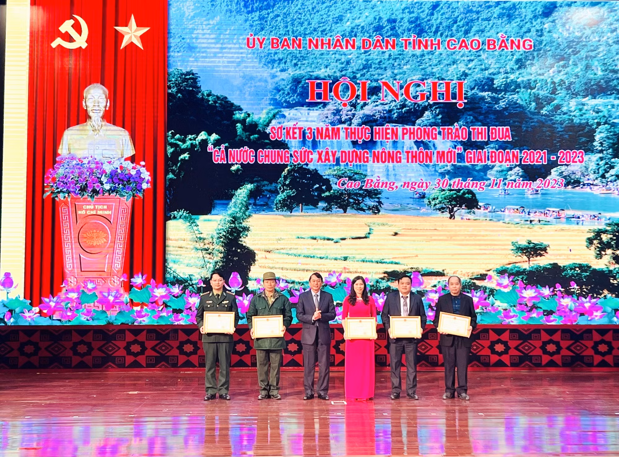 Đẩy nhanh tiến độ xây dựng nông thôn mới tại Cao Bằng