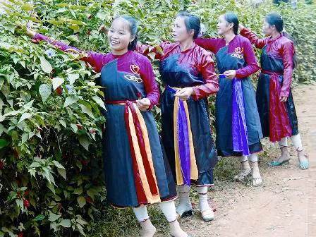Hai bức tranh "Thần Nông và Địa Trạch" của người Cao Lan - Sán Chỉ
