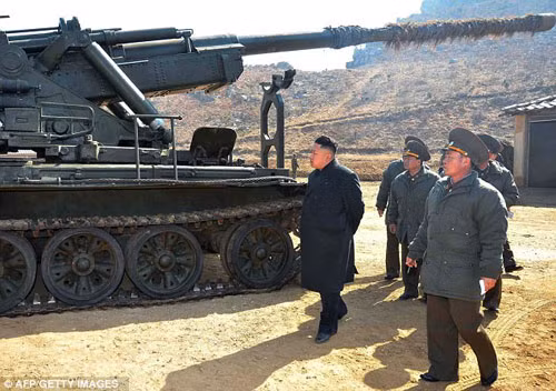 Loạt ảnh Kim Jong Un thị sát nơi tiền tuyến ảnh 8
