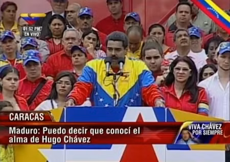 Ông Maduro chính thức ứng cử tổng thống Venezuela ảnh 1