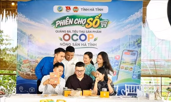Thúc đẩy tiêu thụ sản phẩm OCOP qua 'Phiên chợ số'