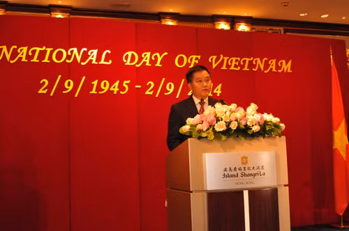 Long trọng kỉ niệm 69 năm Quốc khánh Việt Nam tại Hong Kong ảnh 1