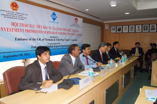 Hội thảo xúc tiến đầu tư của tỉnh Vĩnh Phúc tại Ấn Độ ảnh 1