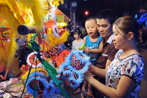 'Phố Lồng đèn' lung linh mùa Trung thu ảnh 2