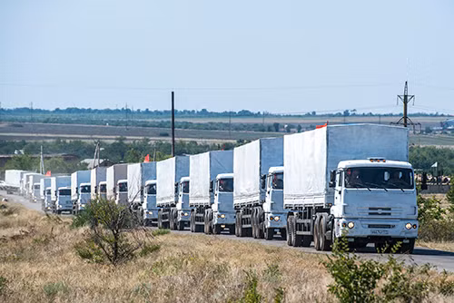 Nga viện trợ nhân đạo cho Đông Ukraine bằng đường sắt ảnh 1