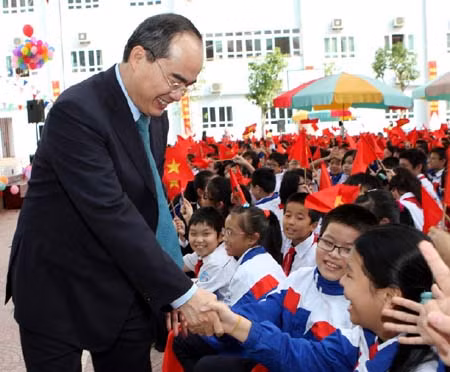 Lãnh đạo Đảng, Nhà nước dự kỷ niệm Ngày Nhà giáo Việt Nam ảnh 1