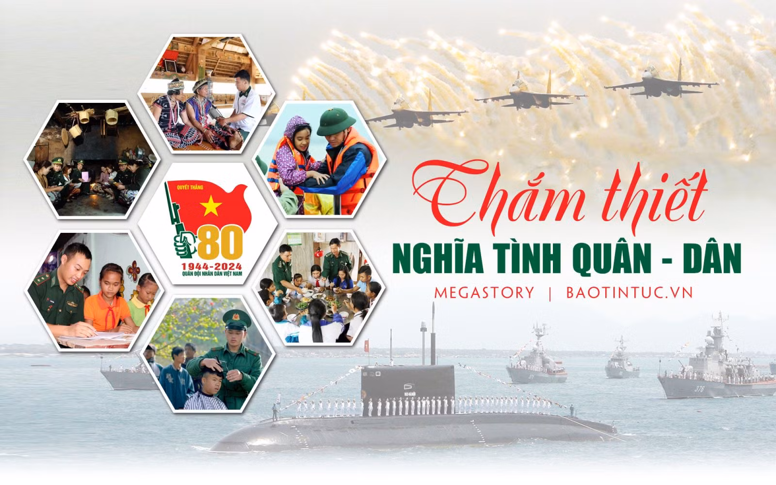 Thắm thiết nghĩa tình quân - dân