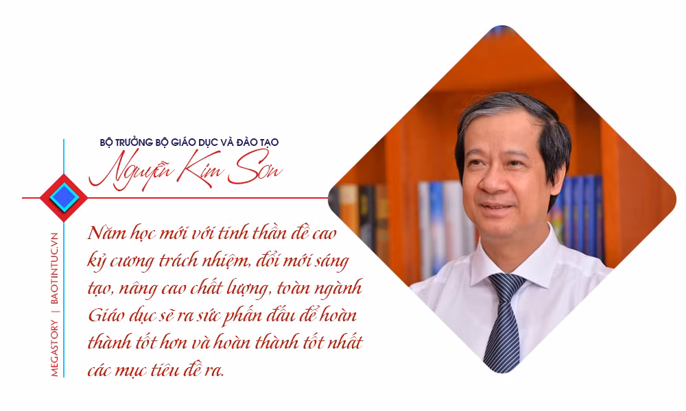 Bộ trưởng Bộ Giáo dục và Đào tạo Nguyễn Kim Sơn: 'Tạo niềm tin và sự an tâm cho giáo viên trong quá trình công tác' ảnh 4