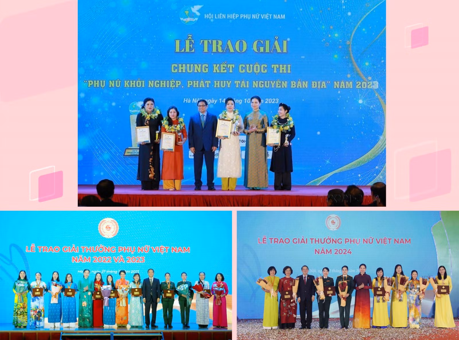 Nhiều phụ nữ đã vươn lên khẳng định mình trong nhiều lĩnh vực.